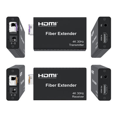 4K optilise kiu HDMI-pikendus